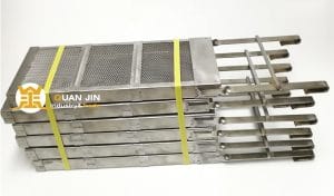 Titanium anode mesh basket