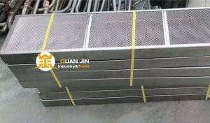 Titanium anode basket