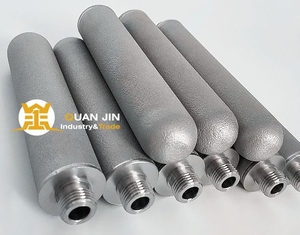 Titanium filter element