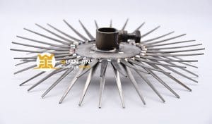 Titanium jigs for electroplating