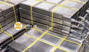 Titanium anode basket