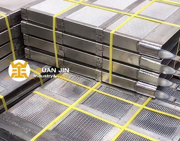 Titanium anode basket