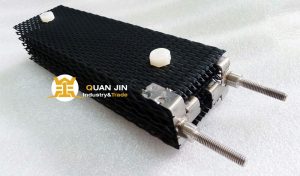 Titanium anodes for salt chlorine generators