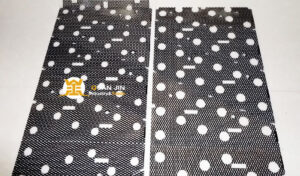 Titanium anode for horizontal copper plating