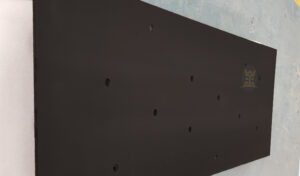 Titanium anode plate
