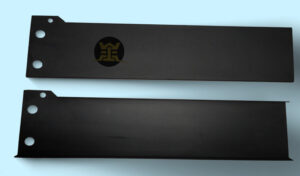 Chrome plated titanium anode plate