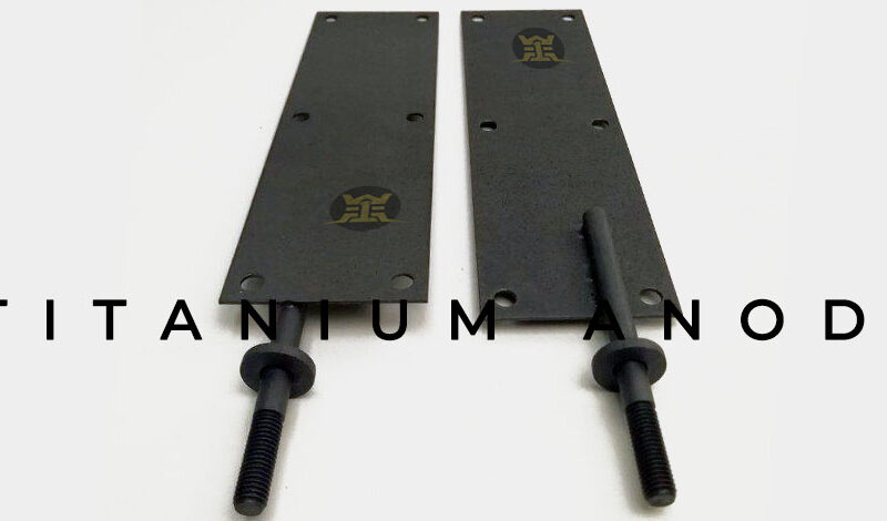 Titanium anode for electrolytic chlorine production