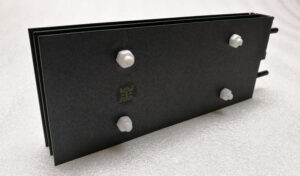 Titanium anode for electrolyzing seawater to chlorine