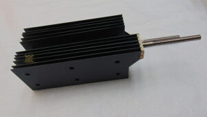 Titanium anode for salt chloride generator