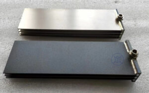Titanium anode plate